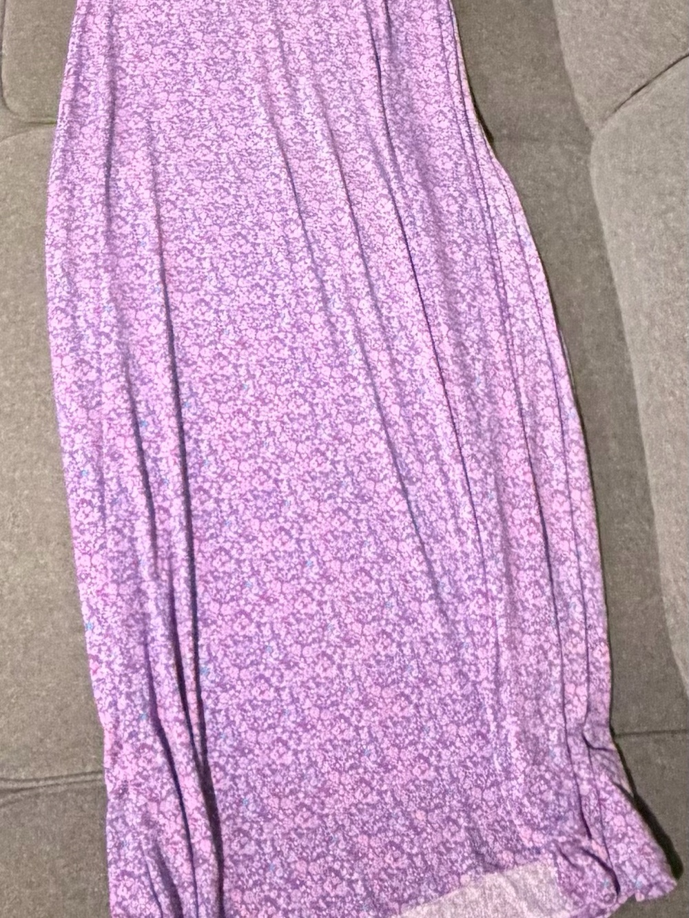 LuLaRoe Lavender Floral Maxi Skirt - Women